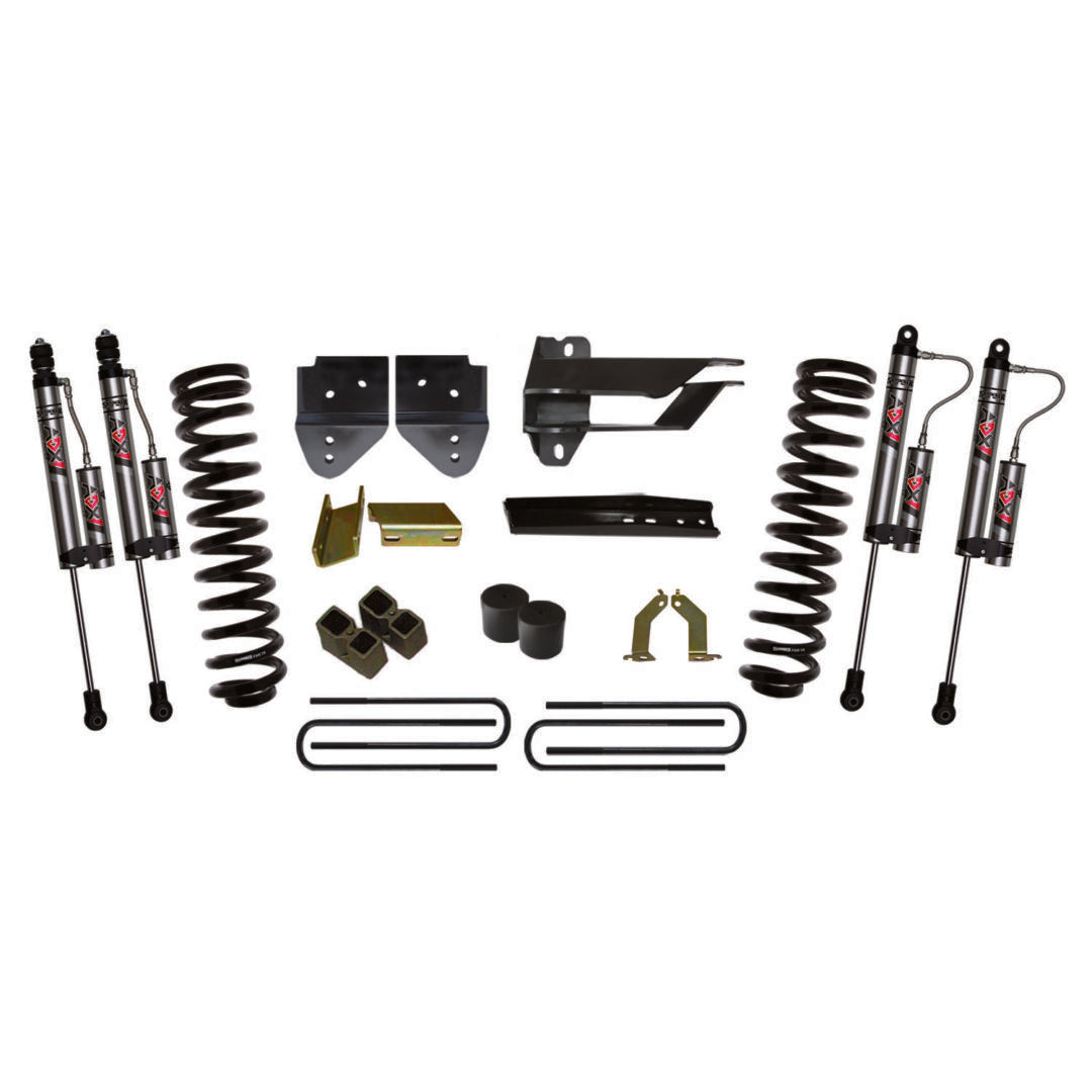 Skyjacker 17-22 Ford F-350 4 In Suspension Lift Kit With Adx M2.0 Aluminum Monotube Shocks - F17451K3-XM