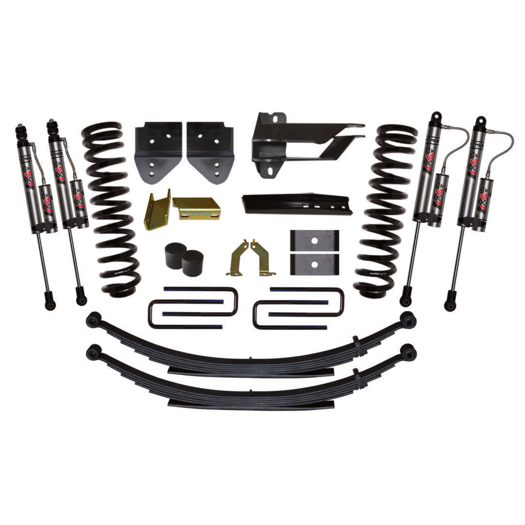 Skyjacker 17-22 Ford F-250 4 In Suspension Lift Kit With Adx M2.0 Aluminum Monotube Shocks - F17451K-XM
