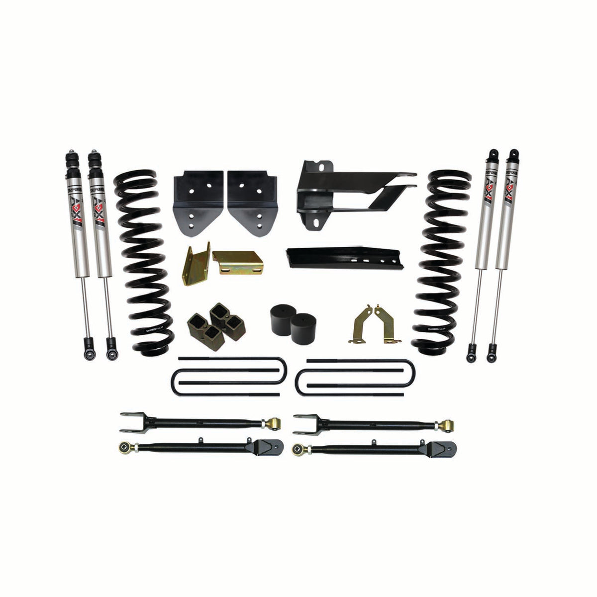 Skyjacker 17-22 Ford F-250 4 In Suspension Lift Kit With Adx M2.0 Aluminum Monotube Shocks - F174524K-XM