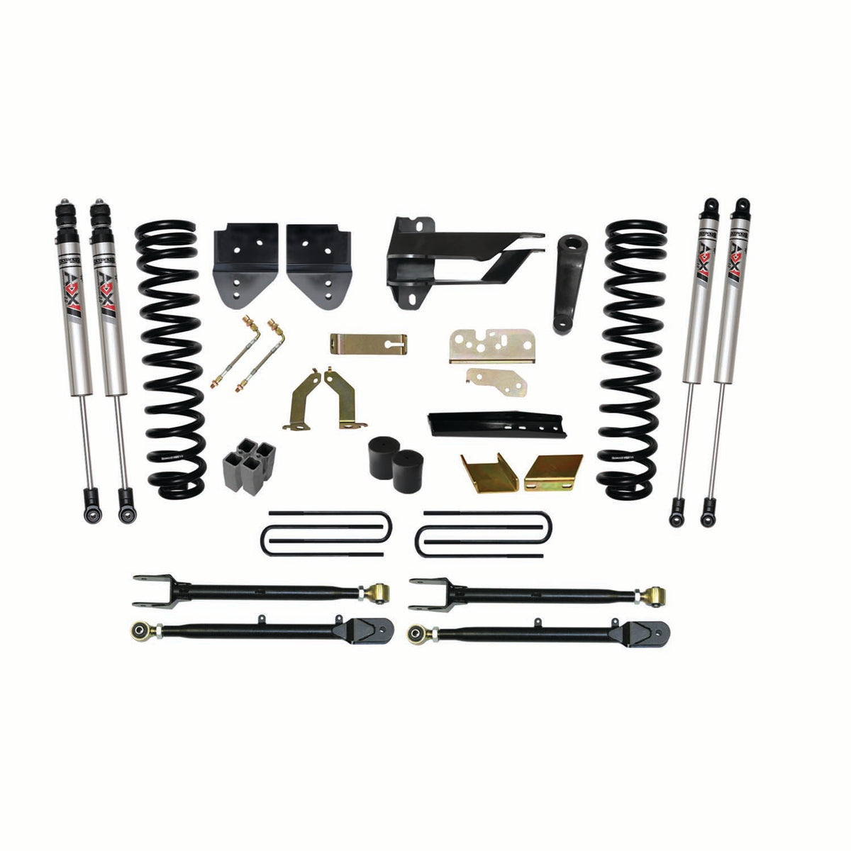 Skyjacker 17-22 Ford F-350 6 In Suspension Lift Kit With Adx M2.0 Aluminum Monotube Shocks - F176524K3-XM