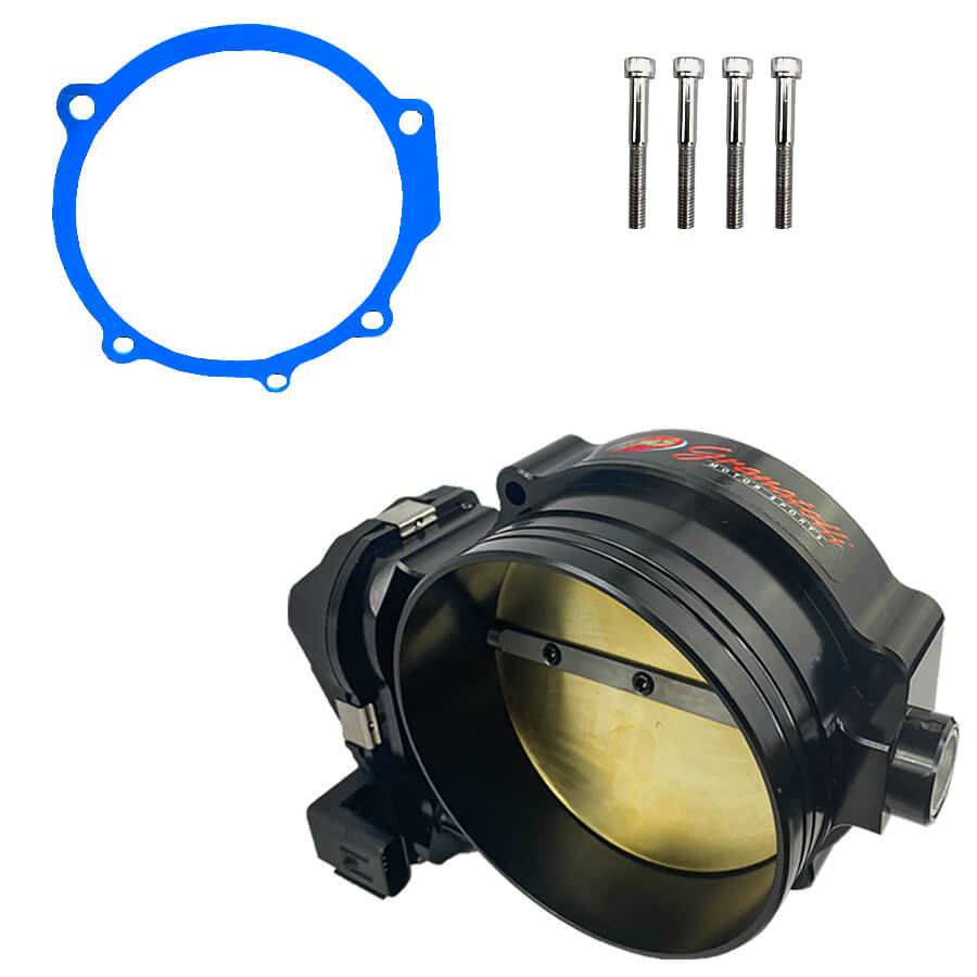 Granatelli 15-23 Dodge Hellcat DBW Drive-By-Wire 105mm Throttle Body - Black - GMTBSRTHB