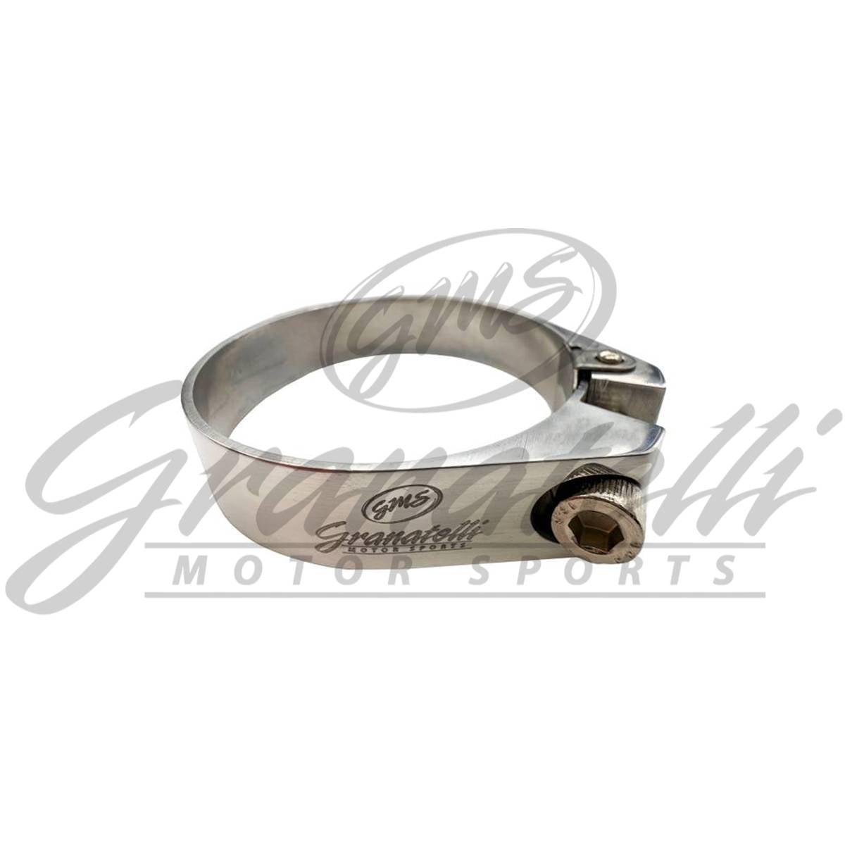 Granatelli 2.25in OD Hose Clamp ID Adjustment Range 57-59mm - Polished - 971225P