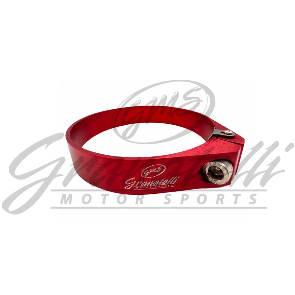 Granatelli 2.25in OD Hose Clamp ID Adjustment Range 57-59mm - Red - 971225R