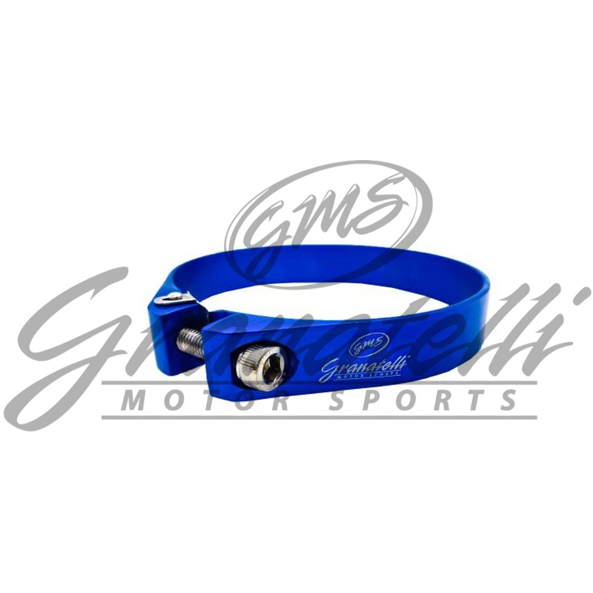 Granatelli 2.25in OD Hose Clamp ID Adjustment Range 57-59mm - Blue - 971225B