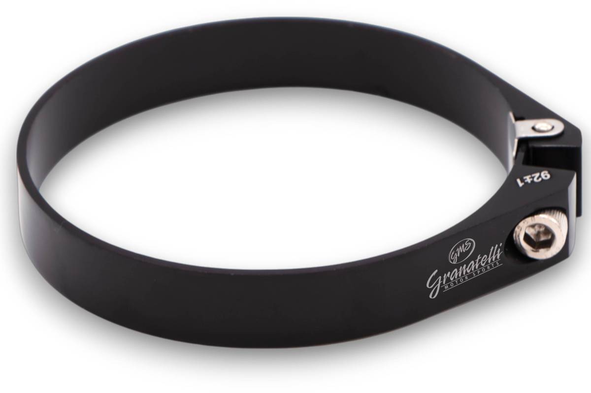 Granatelli 3.5in OD Hose Clamp ID Adjustment Range 89-91mm - Black - 971350