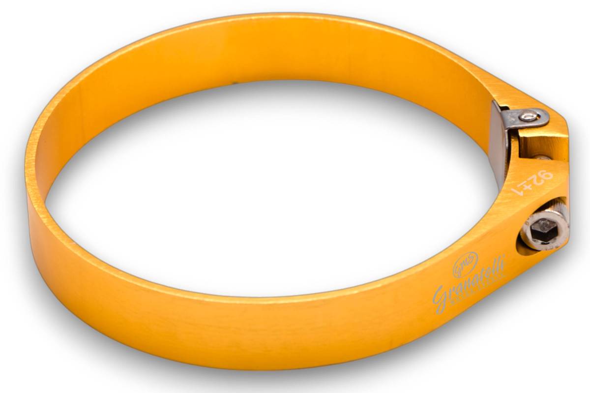 Granatelli 3.25in OD Hose Clamp ID Adjustment Range 82.5-84.5mm - Gold - 971325G