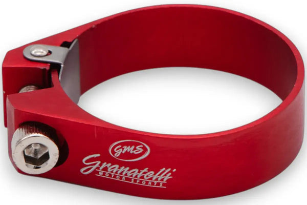 Granatelli 1.5in OD Hose Clamp ID Adjustment Range 38-40mm - Red - 971150R