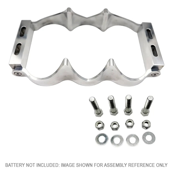 Granatelli 12 Volt OPTIMA Billet Battery Tray - 452212