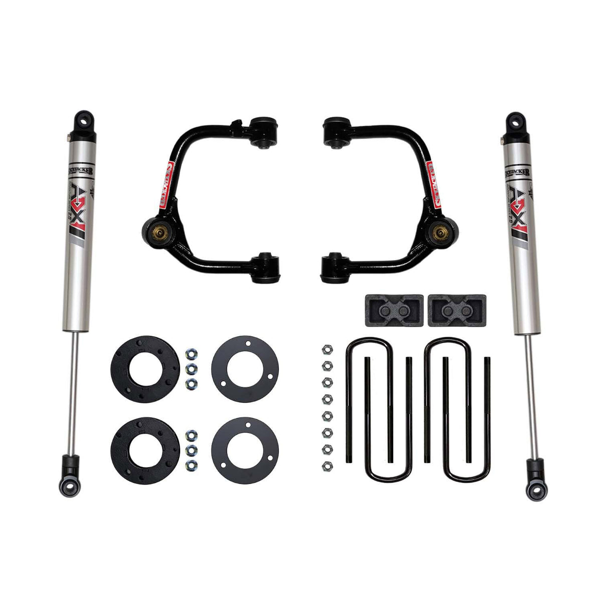 Skyjacker 21-25 Ford F-150 3 In Suspension Lift Kit With Adx M2.0 Aluminum Monotube Shocks