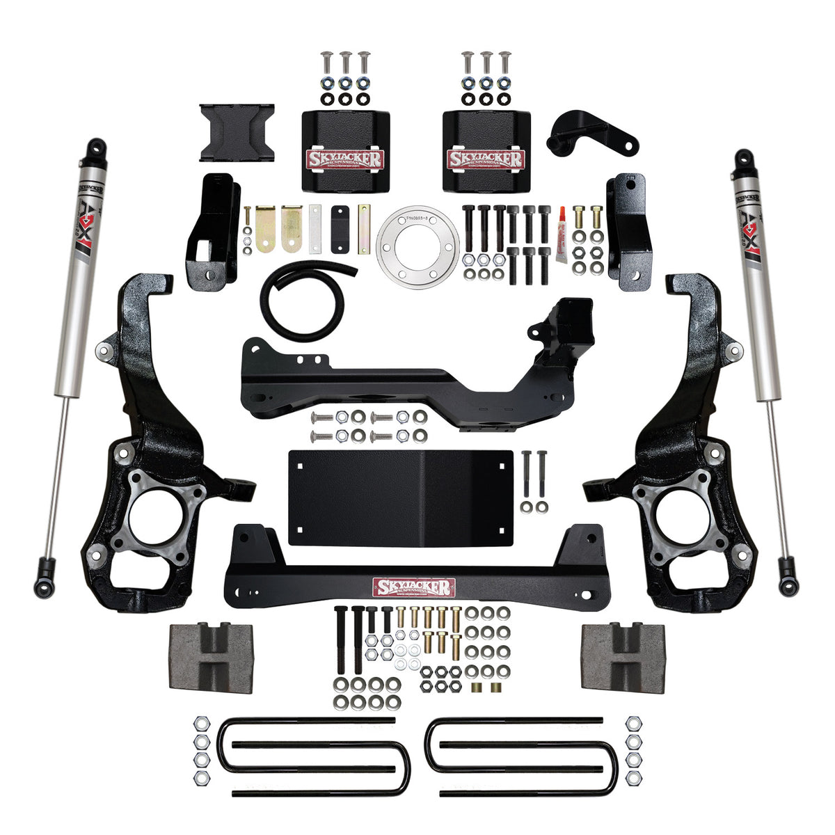 Skyjacker 21-25 Ford F150 6 In Suspension Lift Kit With Adx M2.0 Aluminum Monotube Shocks - F2160BKXM