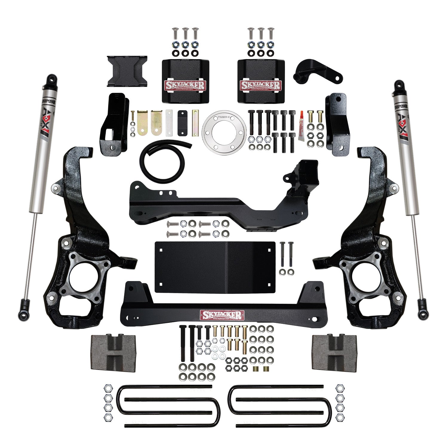 Skyjacker 21-25 Ford F150 6 In Suspension Lift Kit With Adx M2.0 Aluminum Monotube Shocks - F2160BKXM