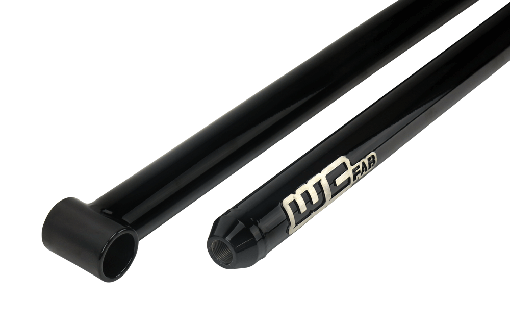 Wehrli 2020+ Duramax DCLB/CCLB 68in Traction Bar Kit - Gloss Black - WCF100876-GB - front view