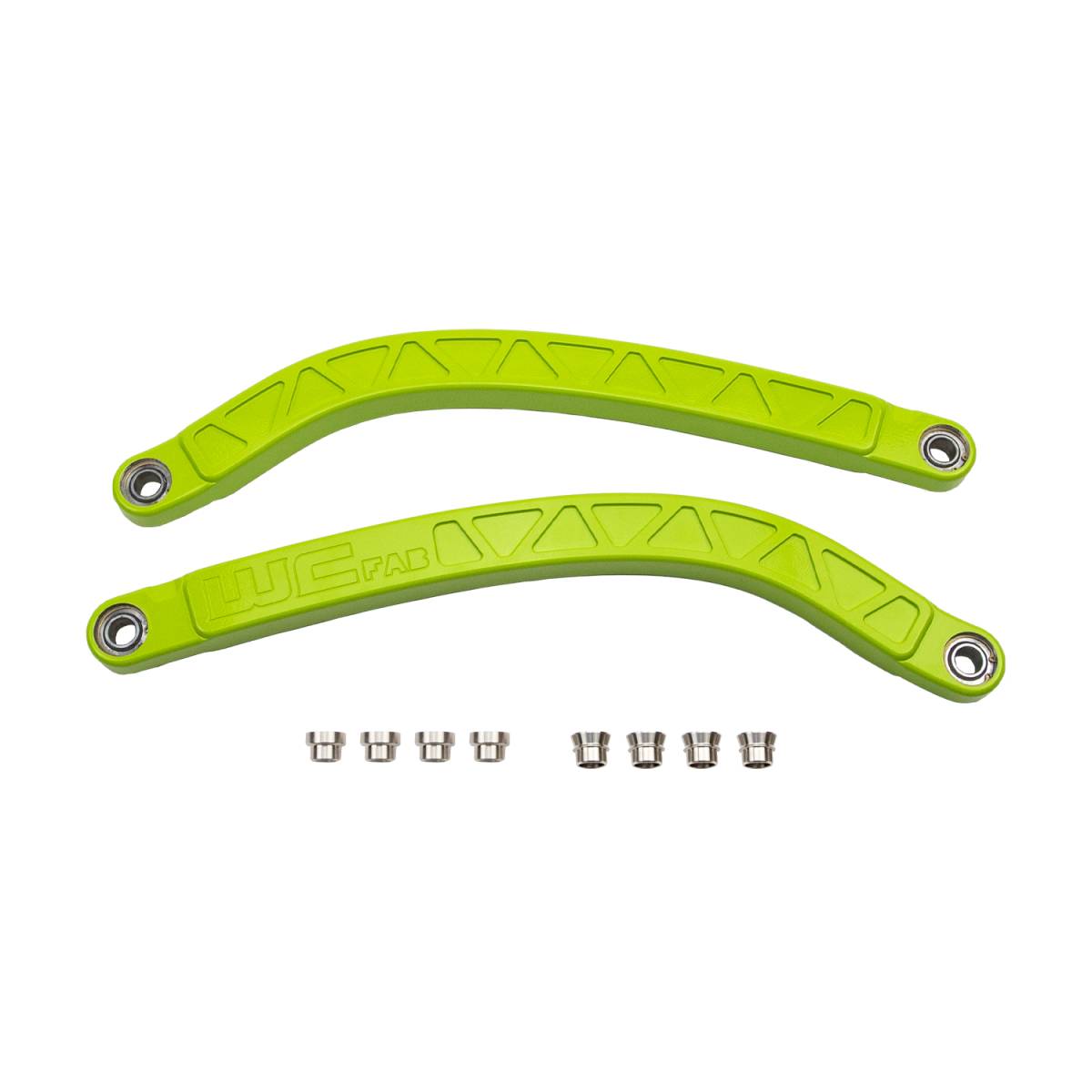 Wehrli 2019+ Honda Talon X High Clearance Lower Radius Rod Kit - Talon Green - WCF102030-TNG - front view