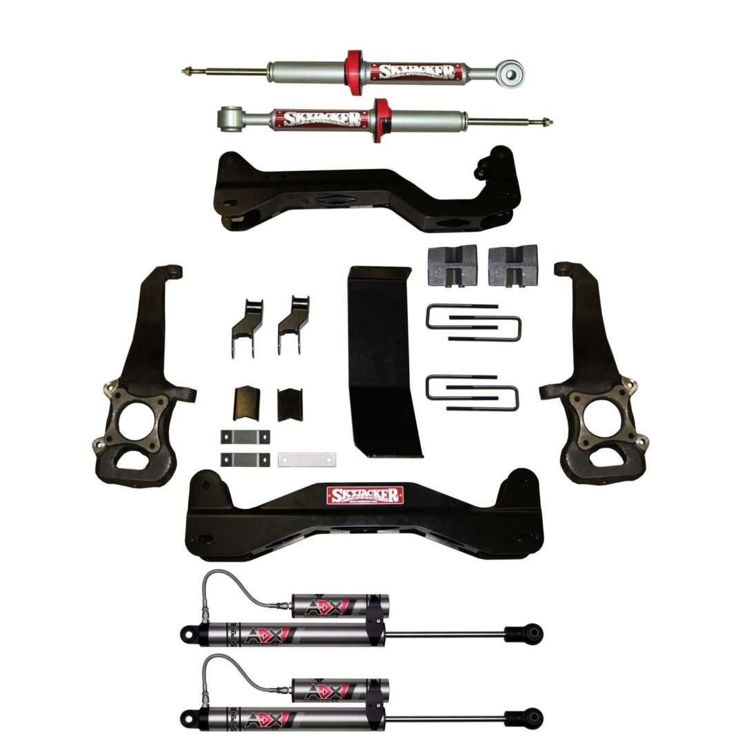 Skyjacker 04-08 Ford F150 4WD 6in Suspension Lift Kit w/ ADX 2.0 Remote Reservoir Shocks - F4601K-NSP-X
