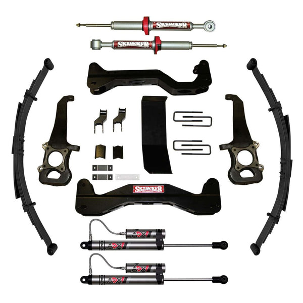 Skyjacker 04-08 Ford F150 4WD 6in Suspension Lift Kit w/ ADX 2.0 Remote Res. Shocks & Leaf Springs - F4601KS-NSP-X
