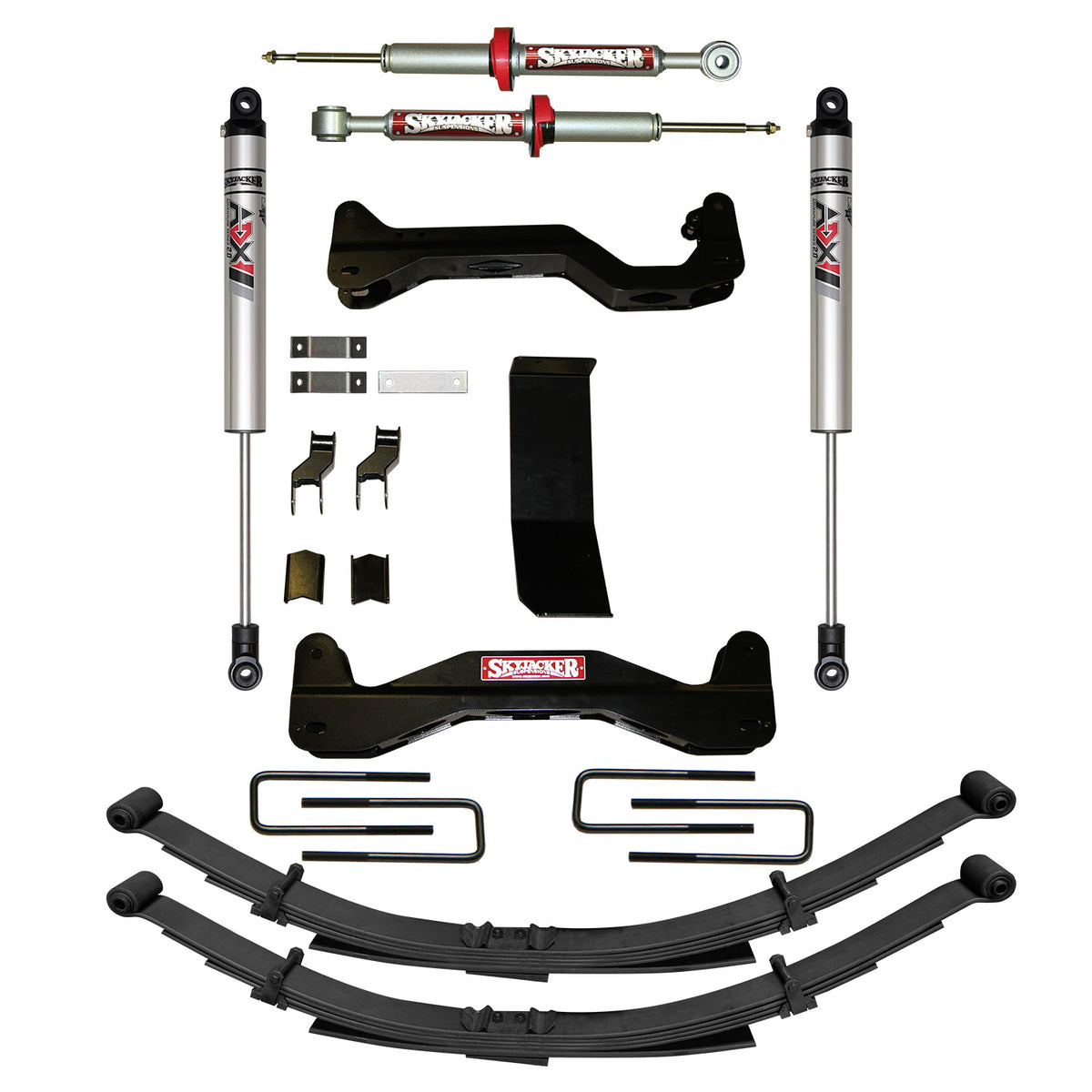 Skyjacker 04-08 Ford F-150 6 In Suspension Lift Kit With Adx M2.0 Aluminum Monotube Shocks - F4601KSNSP-XM