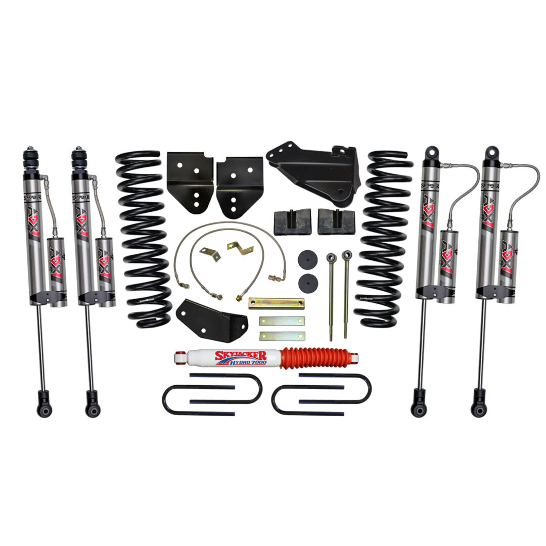 Skyjacker 05-07 Ford F-250 4 In Suspension Lift Kit With Adx M2.0 Aluminum Monotube Shocks