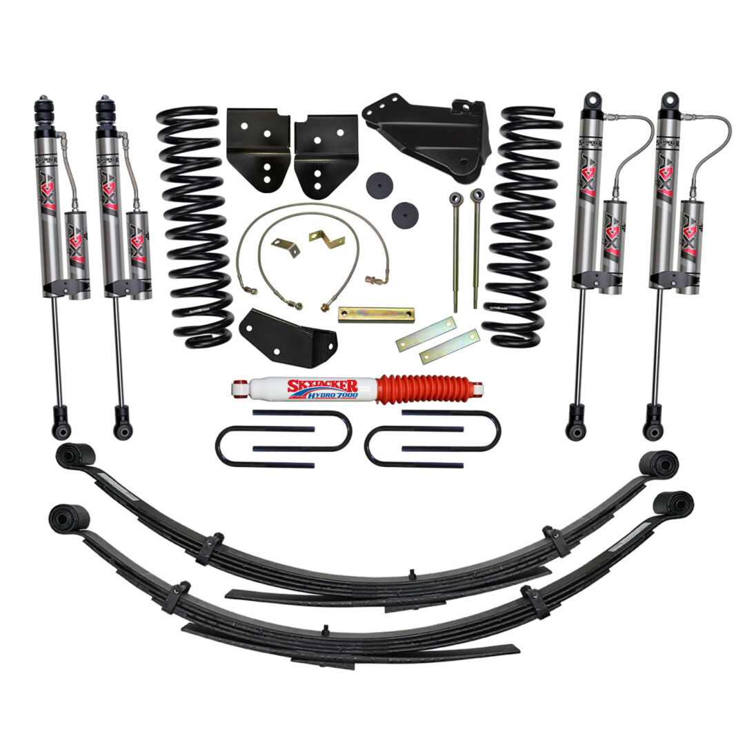 Skyjacker 05-07 Ford F-250 4 In Suspension Lift Kit With Adx M2.0 Aluminum Monotube Shocks