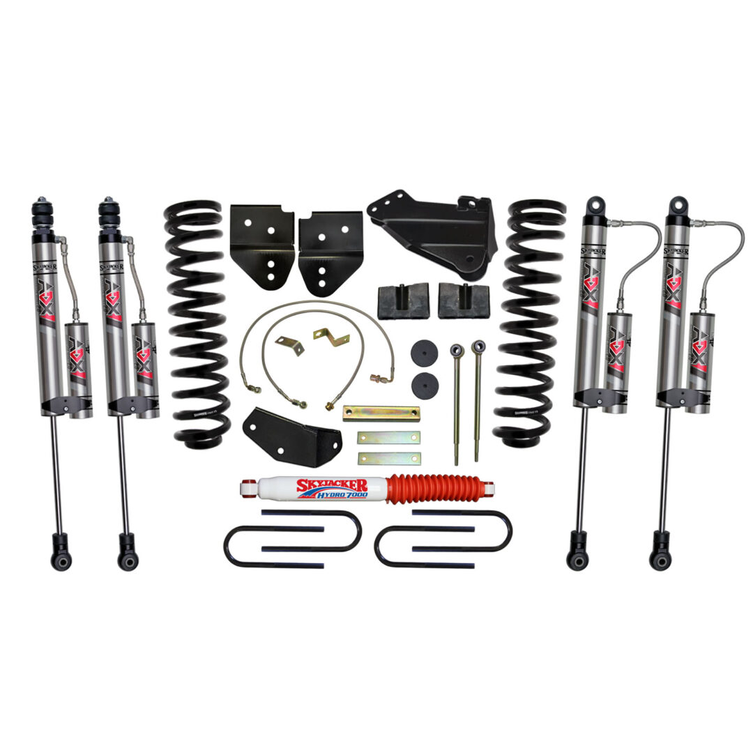 Skyjacker 05-07 Ford F-350 4 In Suspension Lift Kit With Adx M2.0 Aluminum Monotube Shocks - F5451K3-XM