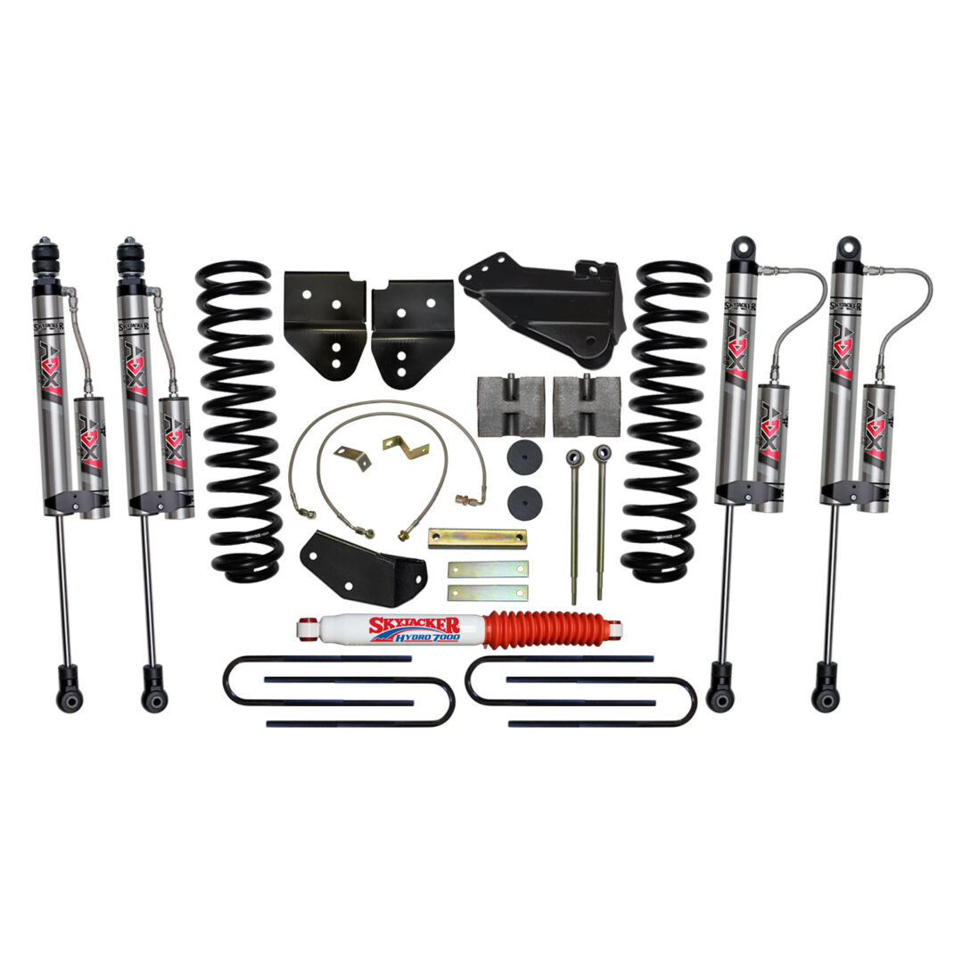 Skyjacker 05-07 Ford F-350 6 In Suspension Lift Kit With Adx M2.0 Aluminum Monotube Shocks