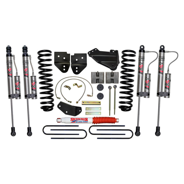 Skyjacker 05-07 Ford F-350 6 In Suspension Lift Kit With Adx M2.0 Aluminum Monotube Shocks