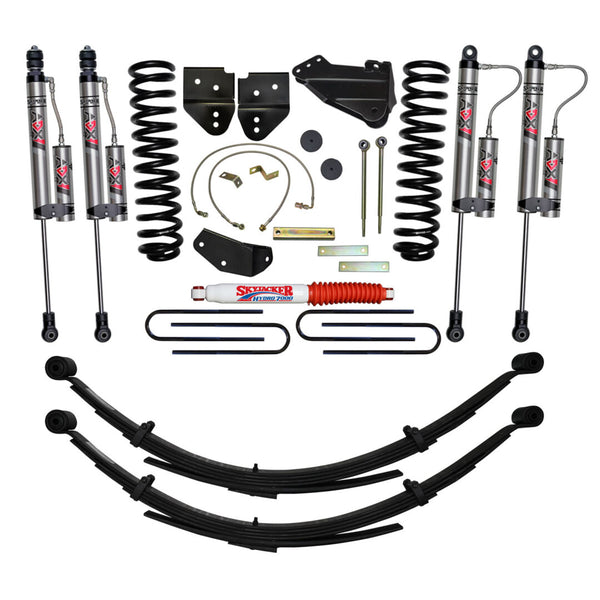 Skyjacker 05-07 Ford F-350 6 In Suspension Lift Kit With Adx M2.0 Aluminum Monotube Shocks