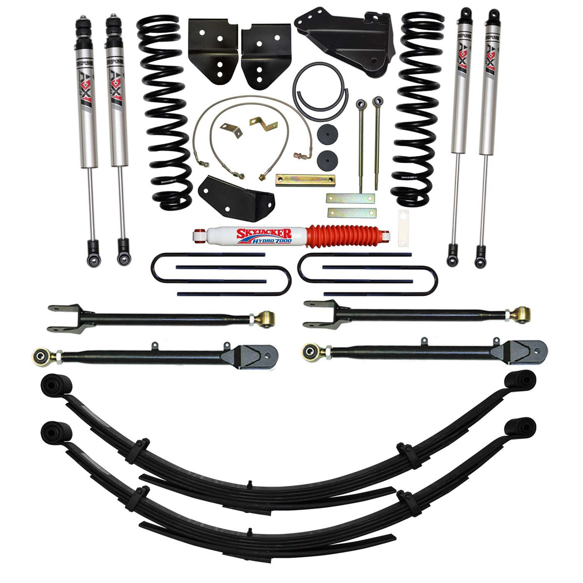Skyjacker 05-07 Ford F-250 6 In Suspension Lift Kit With Adx M2.0 Aluminum Monotube Shocks - F56524KS-XM