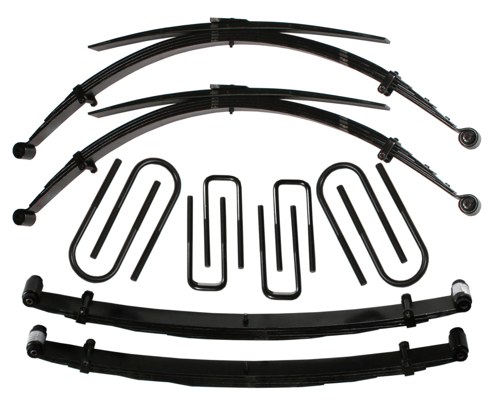 Skyjacker 67-77 Ford F-250 4 in Suspension Lift System w/ Black MAX Shocks - F740KS-B