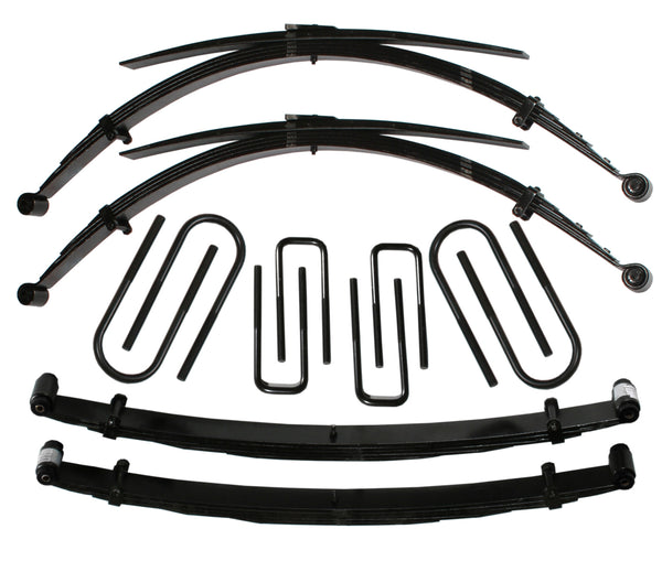 Skyjacker 77.5-79 Ford F-250 4 in Suspension Lift System with Black MAX Shocks - F749KS-B