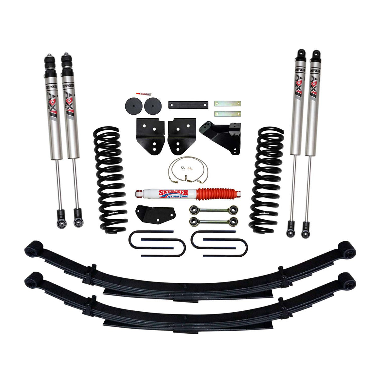Skyjacker 08-10 Ford F-350 4 In Suspension Lift Kit With Adx M2.0 Aluminum Monotube Shocks - F8401KSH-XM