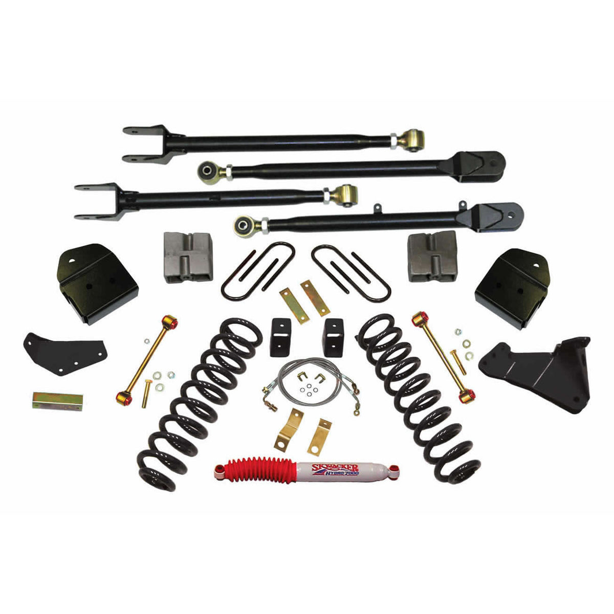 Skyjacker 4"KIT,08 F250 4WD/GAS W/LKS - F84024K