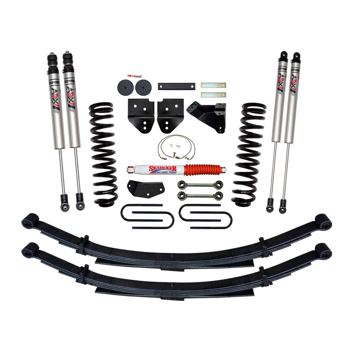 Skyjacker 08-10 Ford F-350 4 In Suspension Lift Kit With Adx M2.0 Aluminum Monotube Shocks - F8451KSH-XM