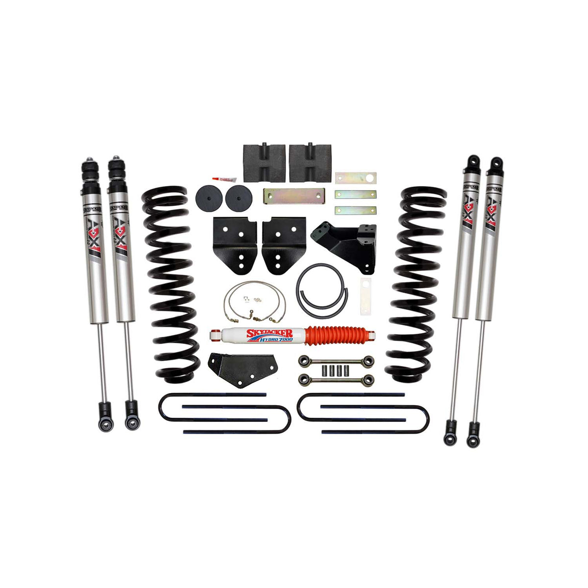 Skyjacker 08-10 Ford F-350 6 In Suspension Lift Kit With Adx M2.0 Aluminum Monotube Shocks - F8651KH-XM