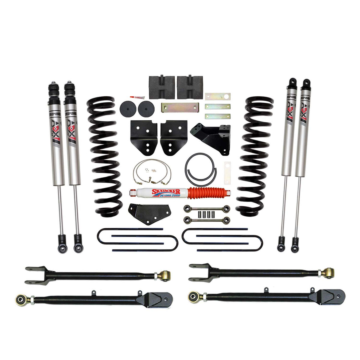 Skyjacker 08-10 Ford F-250 6 In Suspension Lift Kit With Adx M2.0 Aluminum Monotube Shocks - F86524K-XM