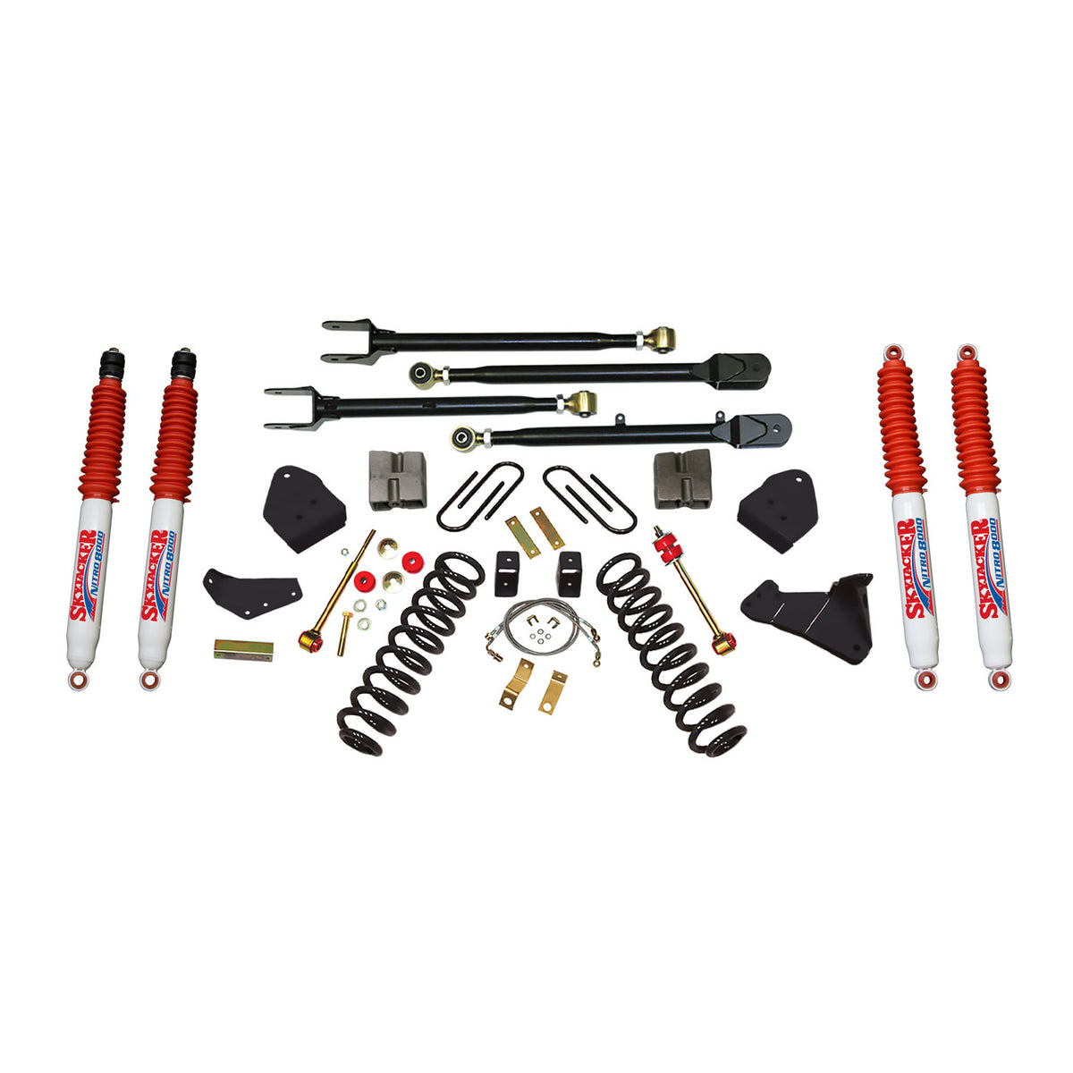 Skyjacker 6"KT,08-10F350,HD,DSL,4NITR - F86524KH-N