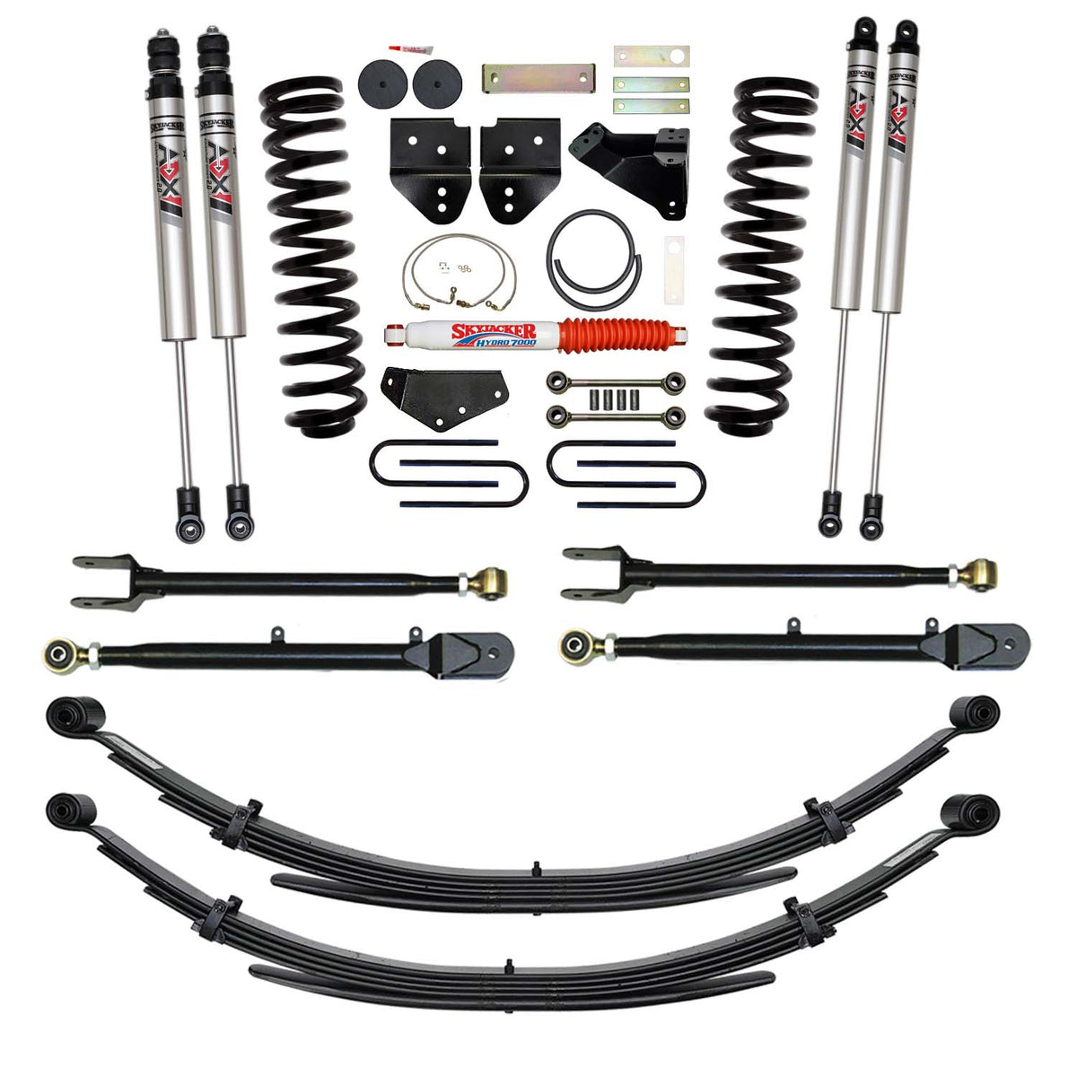 Skyjacker 08-10 Ford F-250 6 In Suspension Lift Kit With Adx M2.0 Aluminum Monotube Shocks - F86524KS-XM