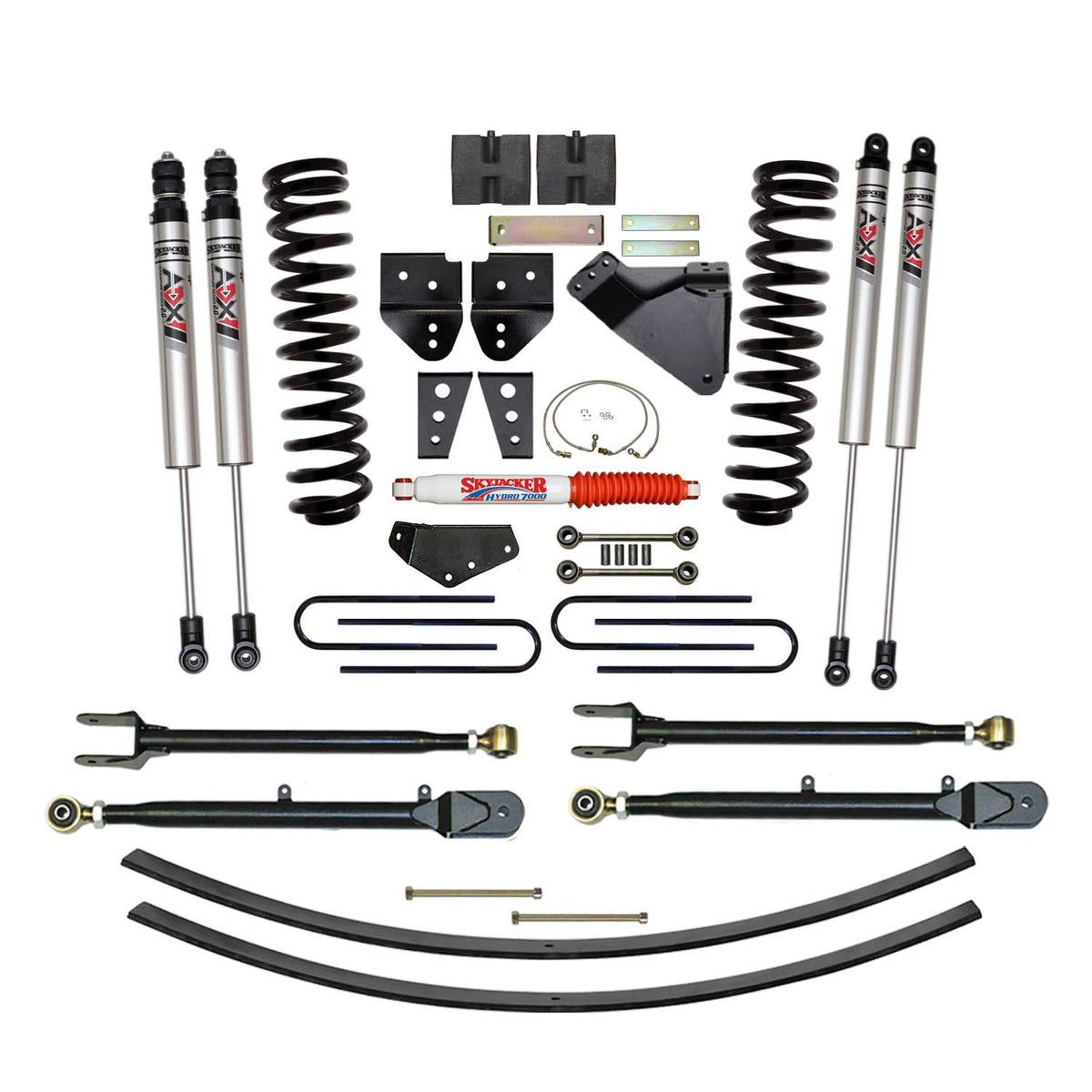 Skyjacker 08-10 Ford F-350 8.5 In Suspension Lift Kit With Adx M2.0 Aluminum Monotube Shocks - F8802KH-XM