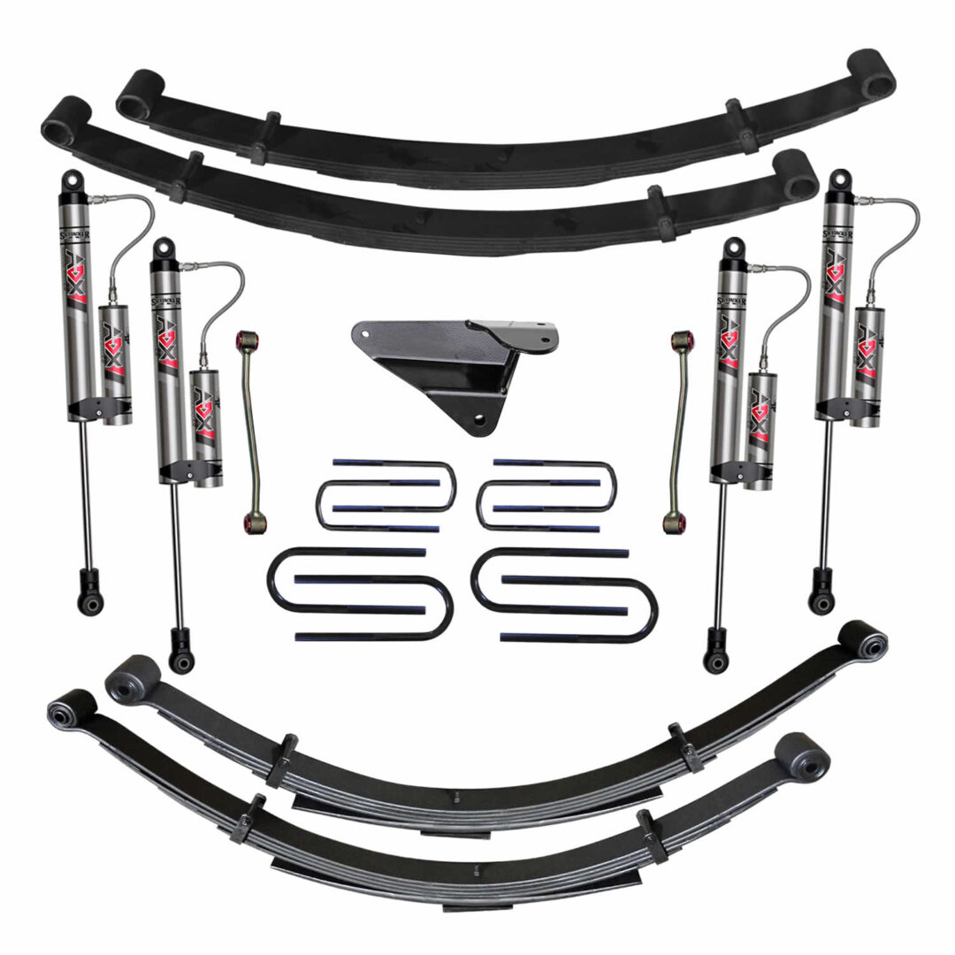 Skyjacker 00-20 Ford F-250 4 In Suspension Lift Kit W/ Adx M2.0 Alum Monotube Shocks - F9452MK-XM