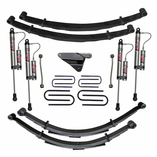 Skyjacker 00-20 Ford F-250 4 In Suspension Lift Kit W/ Adx M2.0 Alum Monotube Shocks - F9452MK-XM