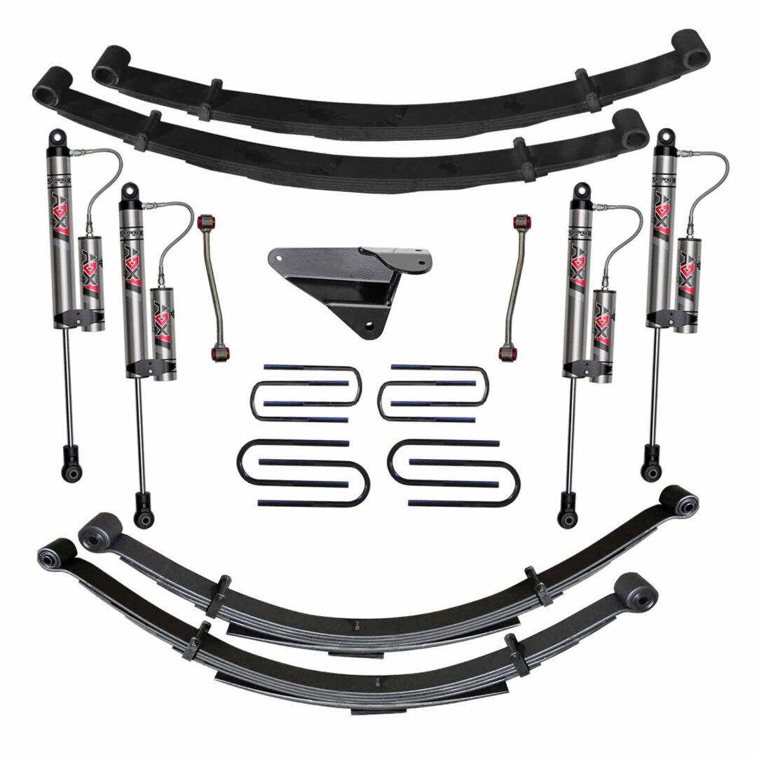 Skyjacker 99 Ford F-250 4 In Suspension Lift Kit With Adx M2.0 Aluminum Monotube Shocks - F9453MKS-XM