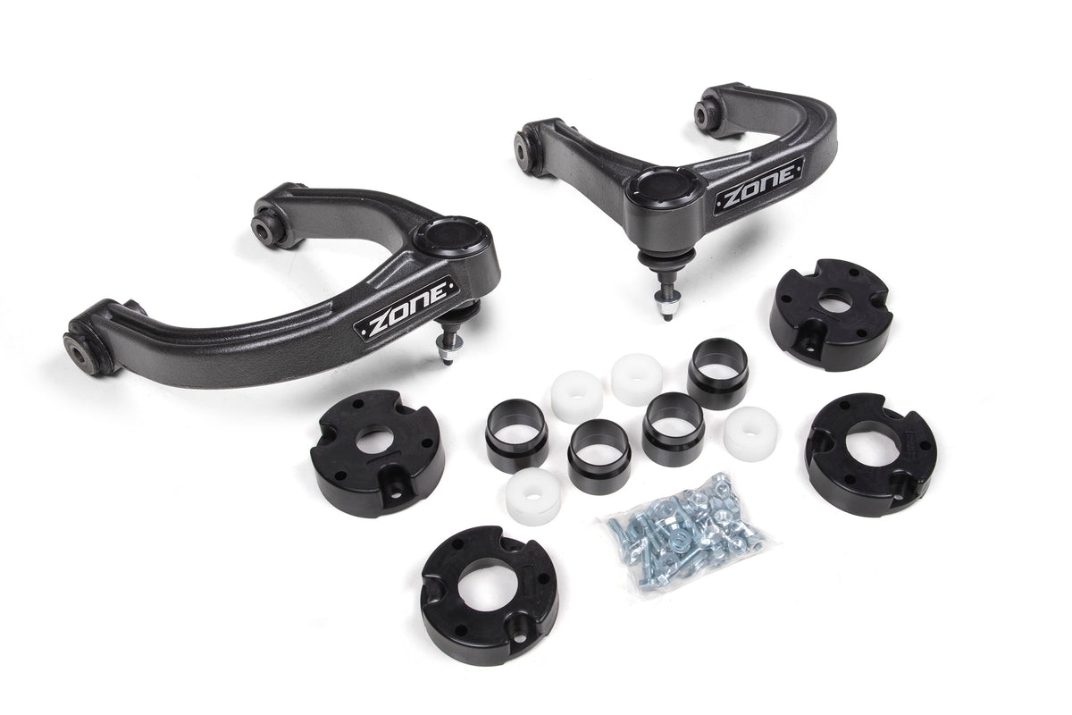 Zone Offroad 2021+ Ford Bronco 2 Door 4in Adventure Series Lift Kit (Base Shock Package Models Only) - ZONF94