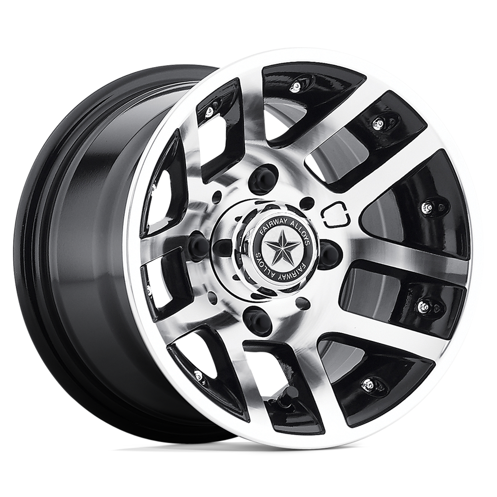 Fairway Alloys - Illusion UTV 10X7 Mach G-black -25MM
