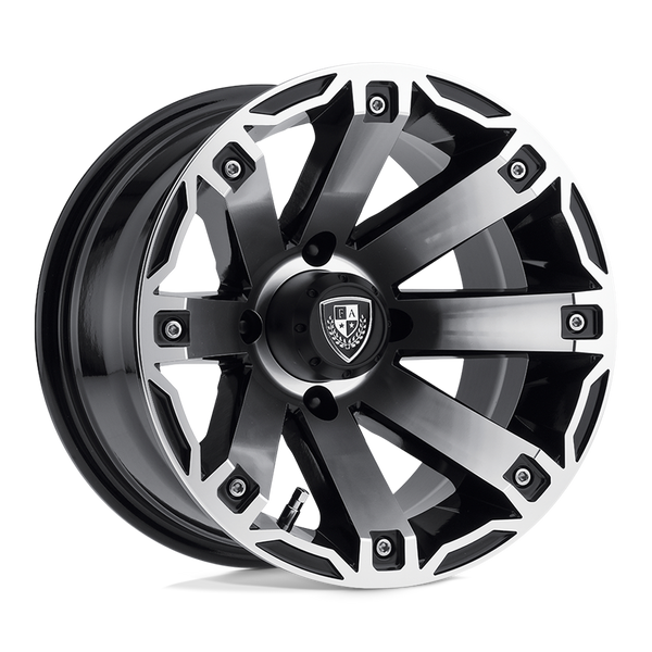 Fairway Alloys - Rage UTV 12X7 4X4.0 Mach G-blk -47MM