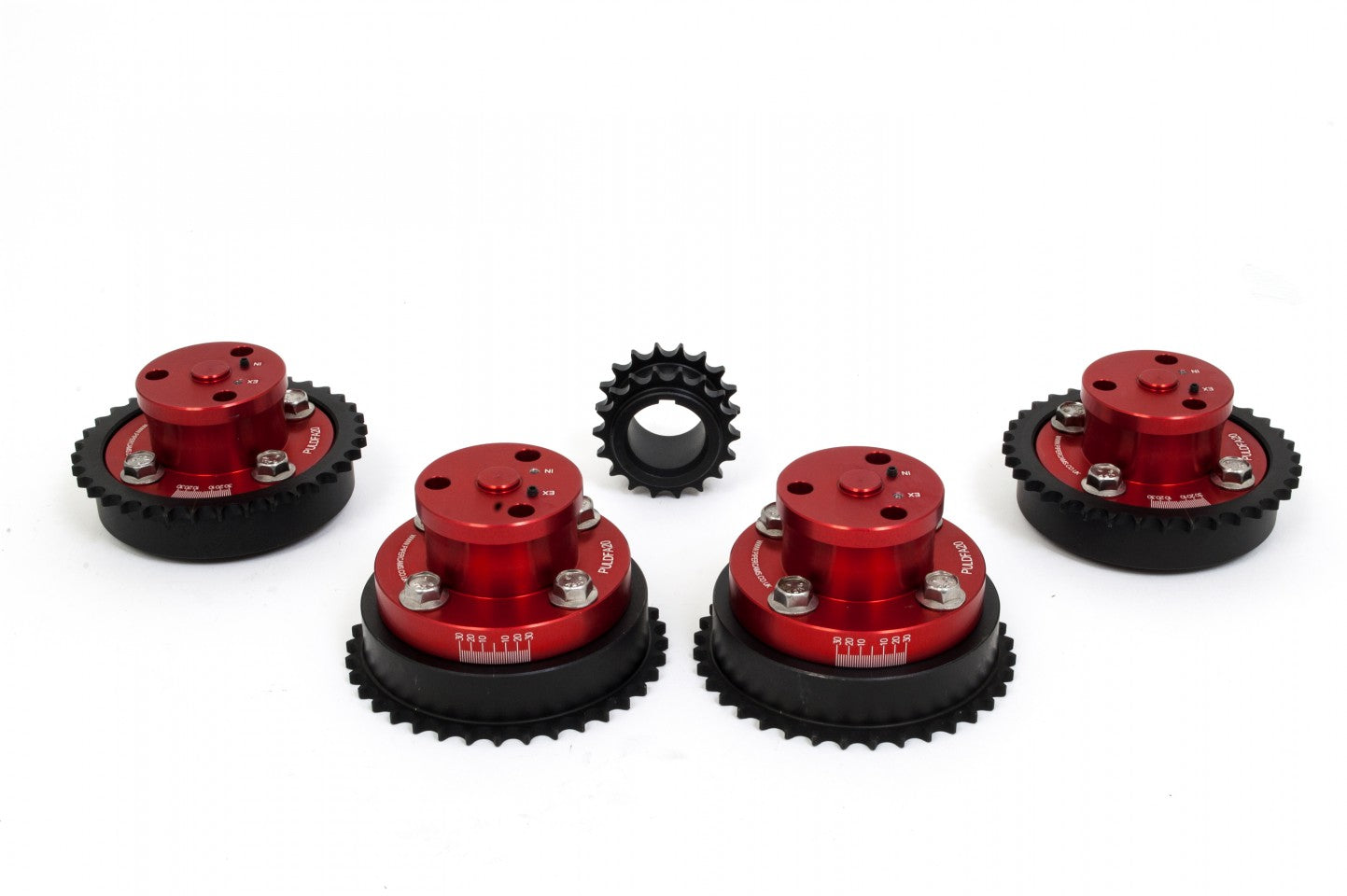 Piper Cams Subaru FA20/Toyota GT86 Vernier Pulley Set INC Crank Sprocket -Red