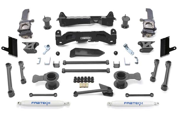 Fabtech 10-15 Toyota 4Runner 4WD 6in Lift System - Component Box 2 - FTS26081 for 2010-2020 Toyota 4Runner - front view