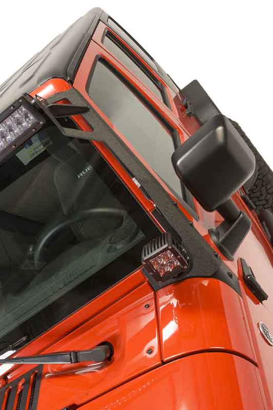Fishbone Offroad 07-18 Jeep Wrangler JK 52In Light Bar Bracket - FB21014