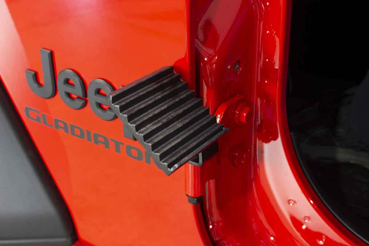 Fishbone Offroad 2018+ Jeep Wrangler JL / 2020+ Gladiator JT Foot Peg Set - Black - FB21082