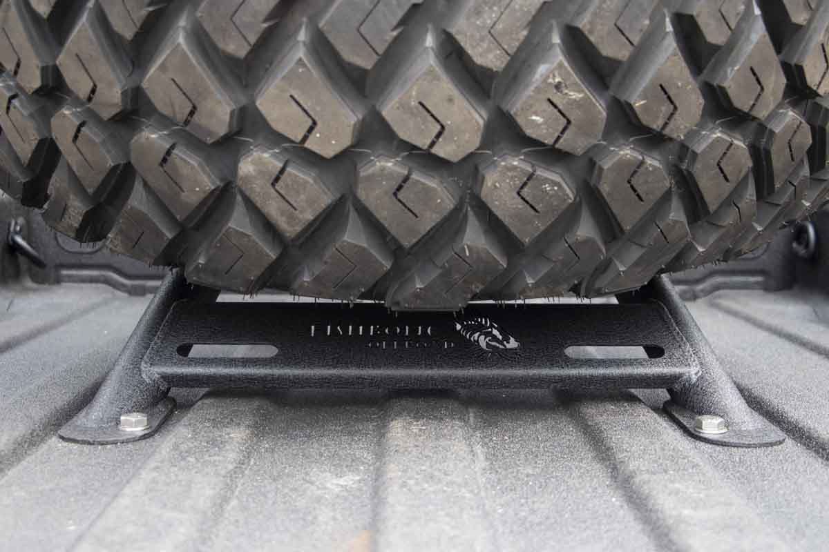 Fishbone Offroad 2020+ Jeep Gladiator JT In-Bed Tire Carrier - FB21213