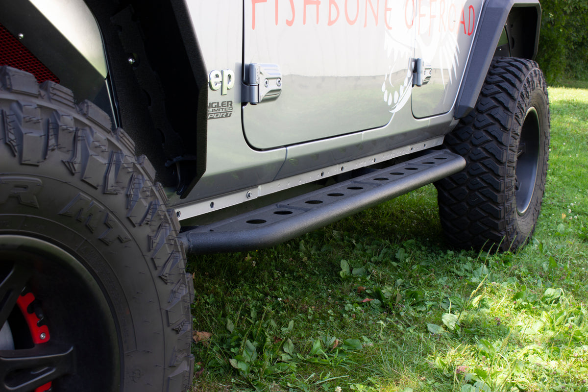 Fishbone Offroad 2018+ Jeep Wrangler JL Step Slider 4 Door - FB23083
