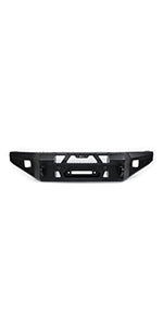 DV8 Offroad 21-25 Ford Bronco Front Bumper Winch Capable w/ Optional Bull Bar/Aux Light Opening - FBBR-01